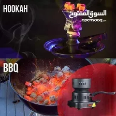  9 شعالة فحم كهرباء خلال 3 دقائق السريعه شعاله الفحم الكهربائيه جهاز اشعال الفحم ولاعه ولاعة