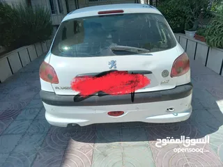  5 ببجو 206 مديل 2008 اتمات متور 1600