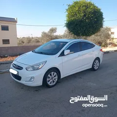  1 هونداي اكسنت 2016 بنزين أوتوماتيك بصمة دهان شركة