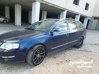  6 فولسفاجن باسات ستيشن 2009  5 ركاب واسعة في الداخل كذلك الديه كبيره