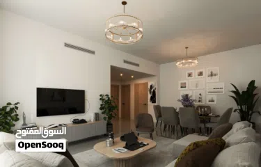  10 متوفر شقه للبيع غرفه وصاله وغرفه خادمه بالجميرا تشطيب سوبر بأقل سعر واسهل طرق السداد