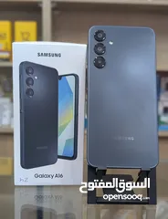  2 مستعمل ايام Samsung A16 رام 8 و 12 جيجا 128 و 256 مكفول بالشركة أغراضة والكرتونه الأصلية متوفر توصيل