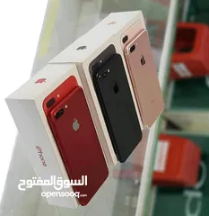  6 على الفحص ايفون 7 بلس جيجا  32 و 128 اصلي بطاريات مشكل هدية كفر ولزقة وشاحن الاصلي