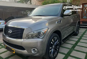  2 انفنتي qx56 2013  وارد أمريكا بحدث بسيط جدا