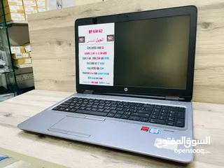  3 HP CORI5 بكرت شاشة الجيل السادس RAM 8 GIGA DDR4 SSD 256 GIGA VGA AMD R7 كيبورد مضئ وبصمة