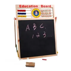  4 لوح تعليمي وجهين متعدد الوظائف