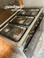  3 غاز مستعمل للبيع بحاله الوكاله للبيع اعلى سعر  غاز نوع رم الفرن فيه بحاجه ل صيانه