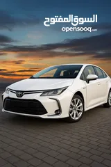  24 تويوتا كورولا هايبرد  2025 عداد زيرو  TOYOTA COROLA HYBRID 2025