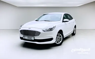  1 Ford Escort 2020 for rent / فورد اسكورت 2020 للإيجار / Vesla Rent A Car