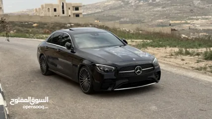  16 Mercedes benz E200 بحالة الوكالة AMG