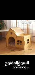  2 wooden house for cats and small breed dogs...