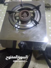  1 غاز عين وحدة ستانلس بدون ساعة