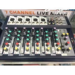  3 MIXER F7 USB مكسر سبع مخارج