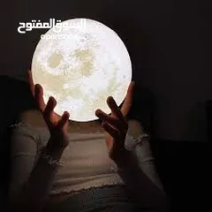  5 سماعه  القمر المضيئ مع القاعده وريموت و بلوتوث