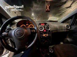  7 اوبل كورسا للبيع موديل 2014  جير عادي مطور 1400  سياره بالصلاه على النبي  اقتصادية جدا