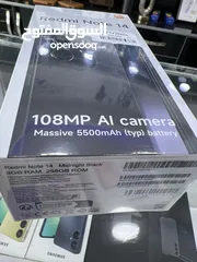 4 Redmi Note 14 (256 GB / 8 RAM) شاومي نوت 14 جديد كفالة الوكيل الرسمي  كمية محدودة BCI