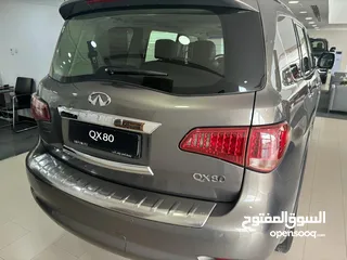  5 انفنتي QX80  2016 وارد وكفالة الشركه