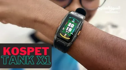  5 Kospet Tank X1 ساعة كوسبت تانك اكس 1