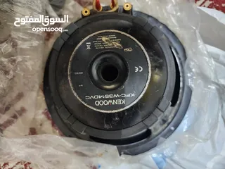  5 للبيع  مضخم صزت أم لي فير jvs  3300w واسبيكر سبوفر بيس