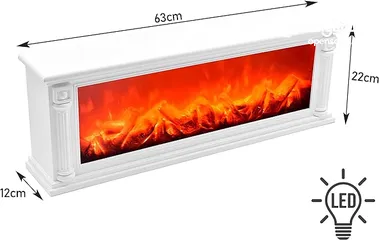  4 LED Fireplace Lantern