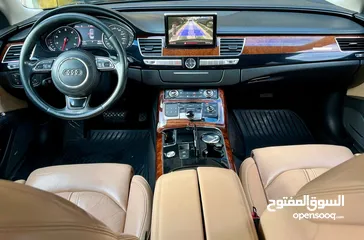  20 Audi A8L Quattro 2012 بحالة الوكالة قاطعة : 80000 km فقط