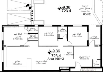  6 شقة مميزة طابق ارضي مع حديقة خاصة
