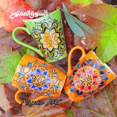  2 دورة تعليم الرسم على الزجاج والبورسلان