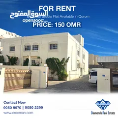  1 #REF1061    Beautiful Studio Flat available for Rent in Qurum