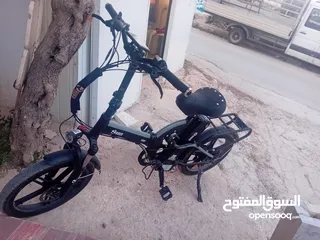  3 بسكليت كهربا شبه جديد معه اوراق