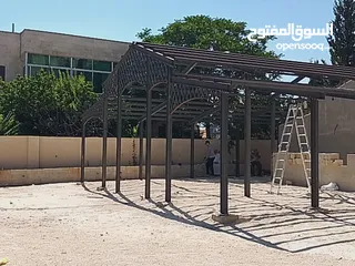  9 هنجر مطعم او كافيه او منزل)  Structural steel  للبيع .جديد ، لم يستعمل .. H ,90 kilograms ل  وزن كل