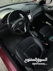  3 هيونداي اكسنت 2017 / سعر مميز وحررررق / فحص نخب/ لون مميز / فل اضافات بدون فتحة / ترخيص وتامين ساري