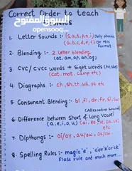  3 English Teacher for foundation stage