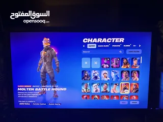  16 Fortnite account stacked