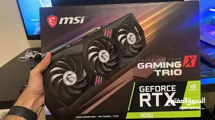  1 كرت شاشه RTX 3090 XTRIO