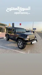  7 Jeep Wrangler Sahara 2017, black, Canadian