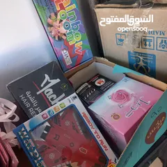  22 لقطة لقطه لقطه  بضاعه محل نثريات واكسسوارت وادوات منزليه والعاب للبيع المستعجل
