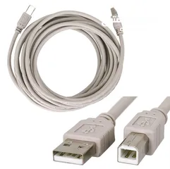  6 USB PRINTER CABLE وصلة طابعة كيبل طابعة 