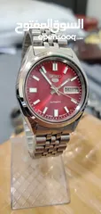  4 vintage Seiko 5 Automatic 7009 Red dial Japan made Mens Watch for Men