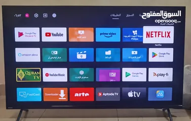  3 شاشة سمارت فيليبس 50 بوصة Phillips Smart TV 4K