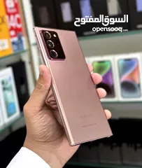  3 عرض خااص : Samsung note 20 ultra 256gb هاتف نظيف جدا بحالة الوكالة بدون اي شموخ أو مشاكل مع الضمان