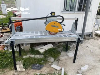  1 منشار رخام وبورسلان