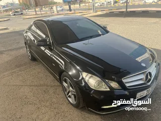  6 للبيع مرسيدس موديل 2012 حجم E250 كوبيه صبغ الوكاله