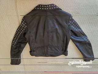  2 Leather biker jacket Zara Size M