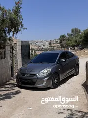  1 اكسنت رخصة 2014  ديزل 4 غيار اقتصادية جداا  البيع كاش فقط