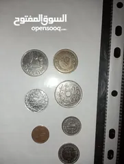  6 عملات معدنيه وورقيه