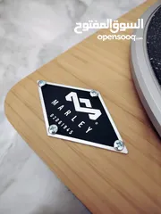  6 Marley Stir It Up Bluetooth Turntable Records Player  جهاز جرامافون، مشغل اسطوانات أصلي جديد بلوتوث