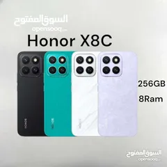  1 Honor x8c هونر الجديد x 8 c 256GB 8Ram   x8   8c