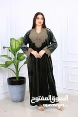  16 دشداشه نسائي خامه مخمل جدا راقيه   القياس /L.XL.2XL   متوفره خدمه توصيل لكل المحافظات