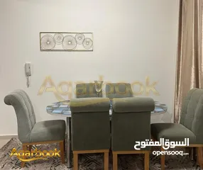  3 شقة مفروشة في شارع الارسال بالقرب من الشني للايجار