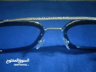  3 Retro blue frame Royal glasses